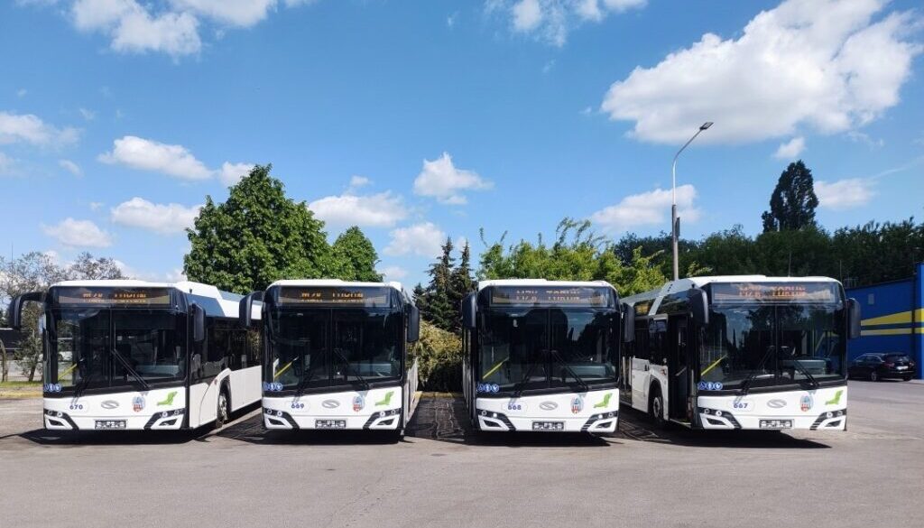 Nowe autobusy od Solaris Bus zasiliły tabor MZK Toruń
