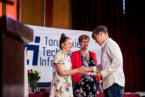 Zakończenie roku szkolnego Toruńskiego Technikum Informatycznego w Dworze Artusa w Toruniu