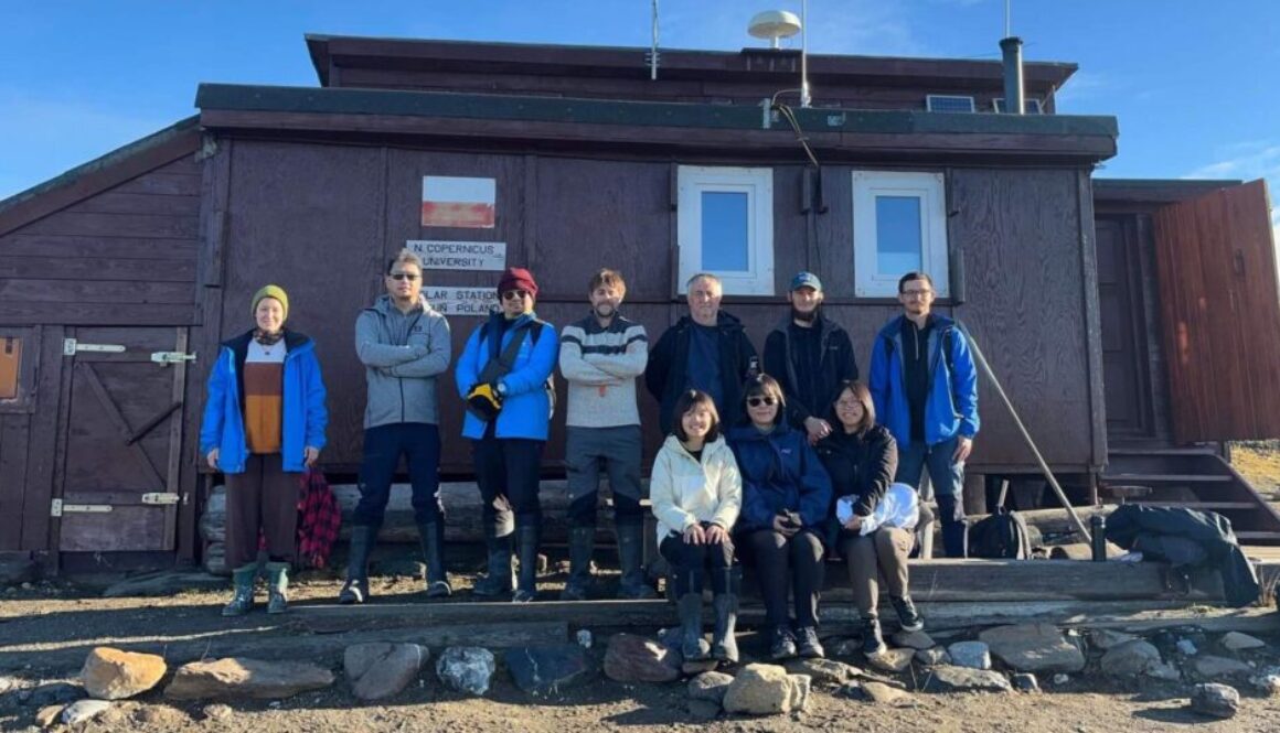 Członkowie zespołu badawczego z UMK na Spitsbergenie