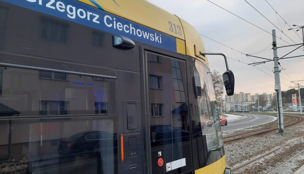 Tramwaj nr 313 "Grzegorz Ciechowski"