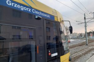 Tramwaj nr 313 "Grzegorz Ciechowski"