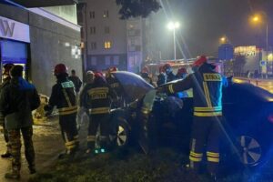 Wypadek w Toruniu