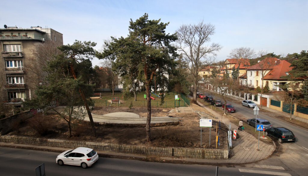 Budowa parku kieszonkowego w Toruniu