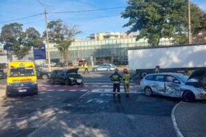 Wypadek na Szosie Lubickiej w Toruniu