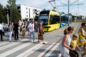 Otwarcie linii tramwajowej na Jar
