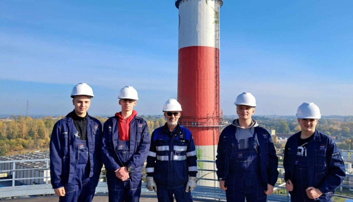 zdj. Energetyczna Kariera - praktyki w PGE Toruń